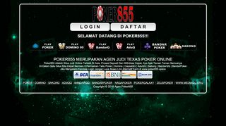 
                            9. POKER855 - Poker Online dan Domino QQ Indonesia