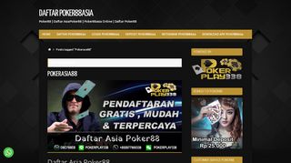 
                            6. Pokerace88 | DAFTAR POKER88ASIA