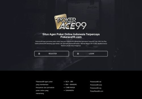 
                            1. POKERACE99 - Daftar Dan Login Terpercaya PokerAce99