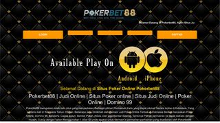 
                            3. POKERBET88 | Agen Poker Online Terpercaya