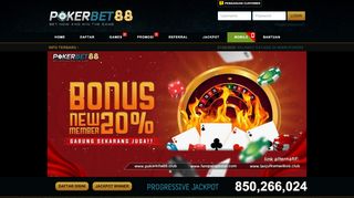 
                            6. Pokerbet88 - Daftar Pokerbet88 - Link Alternatif Pokerbet88