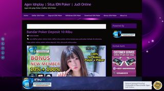 
                            10. Pokerclick88 | Agen Idnplay | Situs IDN Poker | Judi Online