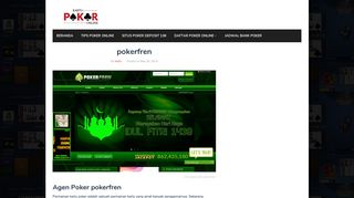 
                            11. pokerfren - Situs Kartu Poker Online Terpercaya Di Indonesia