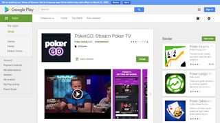 
                            6. PokerGO Watch Now - Apps on Google Play