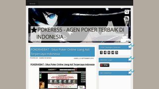 
                            12. POKERHEBAT - Situs Poker Online Uang Asli Terpercaya Indonesia