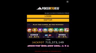 
                            6. PokerKiukiu- Agen Poker Online Terpercaya, Link ALternatif