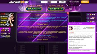 
                            1. PokerKiuKiu Bandar Poker Domino QiuQiu, Domino 99, Terpercaya