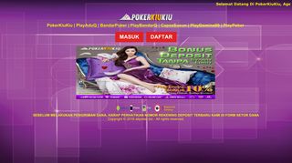 
                            9. Pokerkiukiu | Minimal Deposit - 15.000, Daftar Sekarang, Login Disini ...