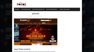 
                            12. pokerlo - Situs Kartu Poker Online Terpercaya Di Indonesia
