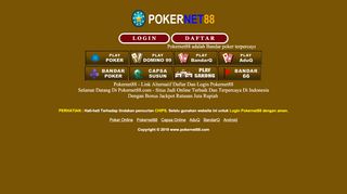 
                            3. Pokernet88 | Login Pokernet88 | Link Alternatif Pokernet88 | Daftar ...