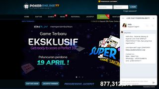 
                            8. Pokeronline77 Situs Agen Taruhan Poker Online Uang Asli Idnplay