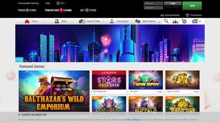 
                            10. PokerStars Casino: Online Casino