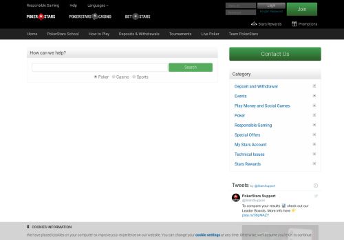 
                            11. PokerStars Help | Support | Player Help and Questions | PokerStars