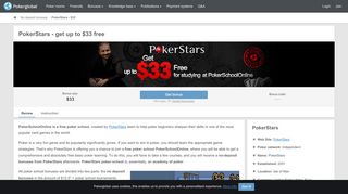 
                            11. PokerStars no deposit bonus - get up to $33 free from ...