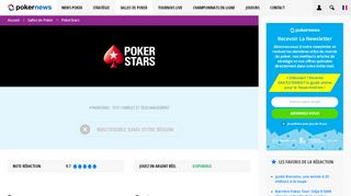 
                            9. PokerStars : Obtenez le bonus gratuit 15€ + 800€ | PokerNews