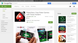 
                            8. PokerStars Poker: Texas Holdem – Apps no Google Play