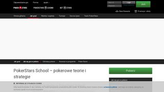 
                            7. PokerStars School