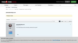 
                            2. pokertableratings.com - Poker Forum | Handanalyse, Strategie und ...