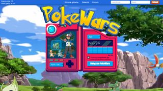 
                            2. PokeWars - Rejestracja konta