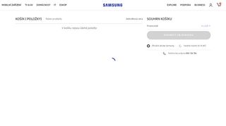 
                            5. Pokračovat k objednávce | Samsung Česká republika