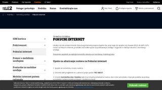 
                            1. Pokućni internet - TELE2