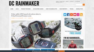 
                            11. Polar adds GPS based elevation data to PolarPersonalTrainer.com ...