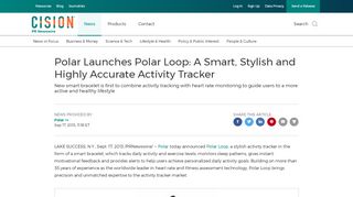 
                            10. Polar Launches Polar Loop: A Smart, Stylish and Highly ...