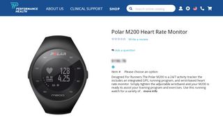 
                            8. Polar M200 Heart Rate Monitor | Performance Health