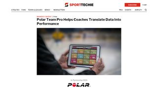 
                            7. Polar Team Pro Helps Coaches Translate Data Into Performance