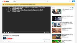 
                            9. Polar V800 GPS Watch REVIEW! - YouTube