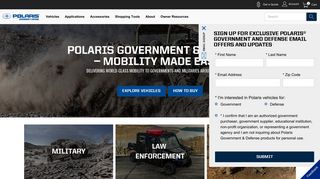 
                            10. Polaris Government & Defense: Military Vehicles - LTATVs