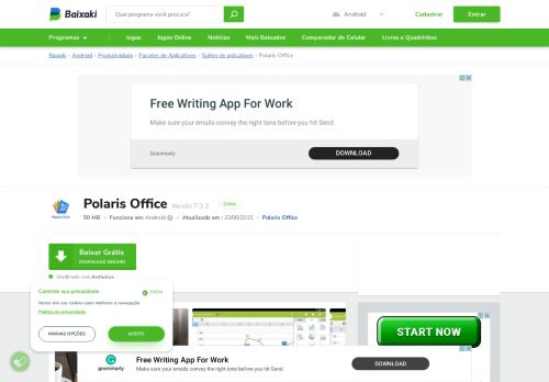 
                            13. Polaris Office Download - Baixaki