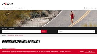 
                            6. polarpersonaltrainer.com Product support | Polar Global