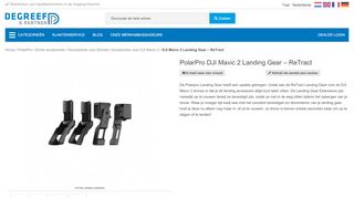 
                            4. PolarPro DJI Mavic 2 Landing Gear – ReTract - Degreef en Partner