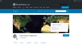 
                            7. Polarsteps Integration | WordPress.org