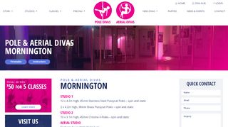 
                            11. Pole & Aerial Divas Mornington Studio