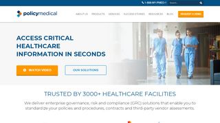 
                            1. PolicyMedical: Policy Management Software For Healthcare Providers