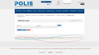 
                            4. Polis Network - Members Login