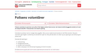 
                            8. Polisens volontärer - Hallstahammars kommun