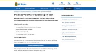 
                            3. Polisens volontärer i polisregion Väst | Polismyndigheten