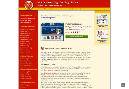 
                            8. Polishhearts.co.uk Review - Leadingdatingsites.co.uk