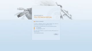
                            4. Politécnica Virtual - Login