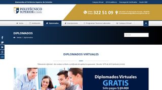 
                            11. Politécnico Superior: Cursos y Diplomados Virtuales Gratis