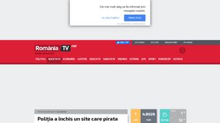 
                            11. Poliţia a închis un site care pirata posturi TV.... - RTV.net