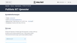 
                            5. Politiet.no - Politiets IKT-tjenester