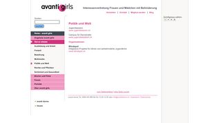 
                            10. Politik und Welt - avanti donne - Kontaktstelle für Frauen und Mädchen ...