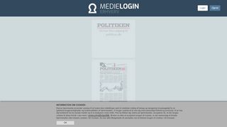 
                            10. Politiken - Medielogin