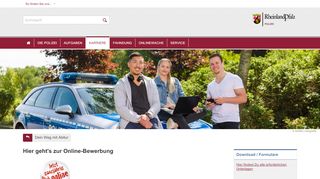 
                            3. Polizei | Dein Weg mit Abitur | Willkommen in Rheinland-Pfalz