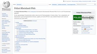 
                            9. Polizei Rheinland-Pfalz – Wikipedia