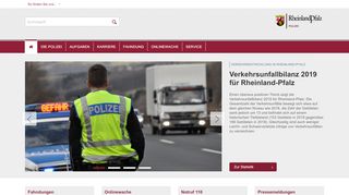 
                            4. Polizei | Startseite | Willkommen in Rheinland-Pfalz